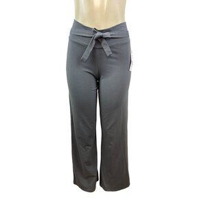 Omala For Boston Proper Women's Gray Wide Leg Pants With Tie Waist Size M - New